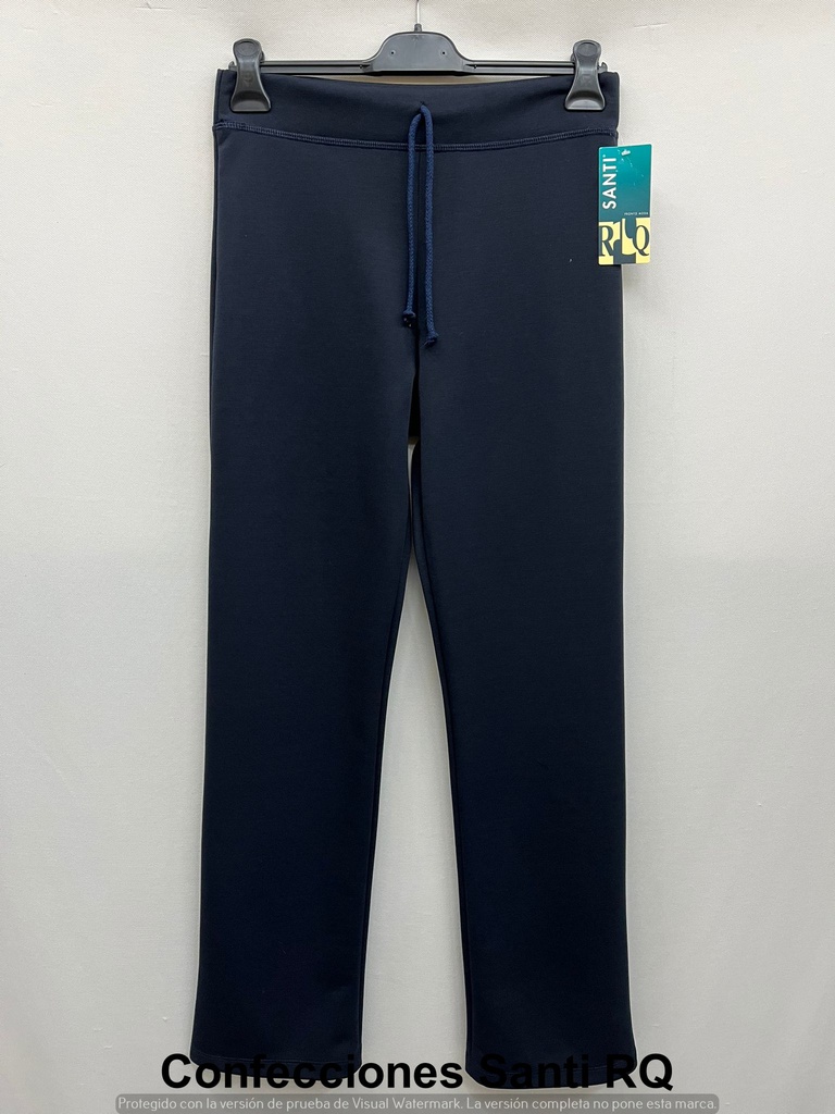 pantalon felpa cordon polino