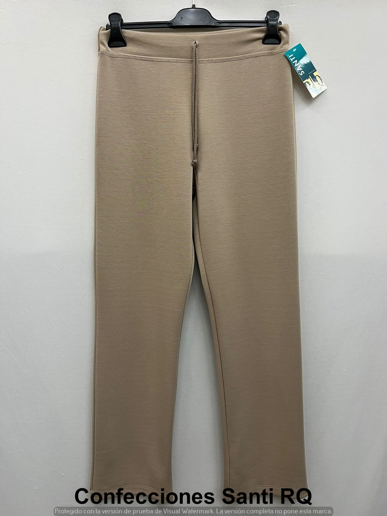 pantalon felpa cordon polino