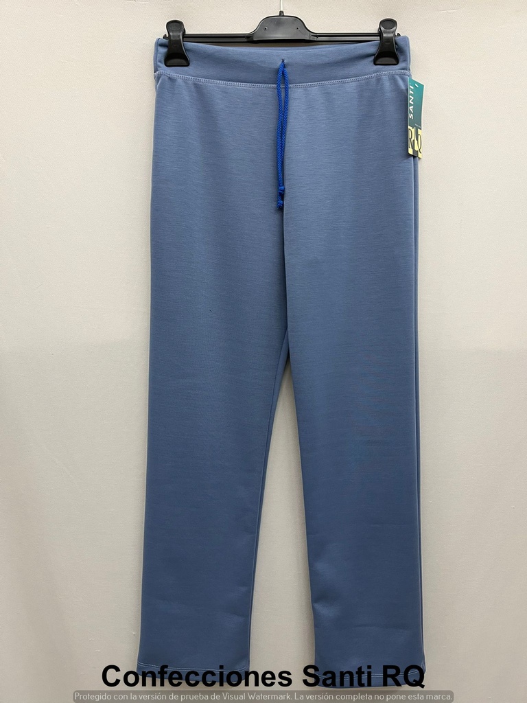 pantalon felpa cordon polino