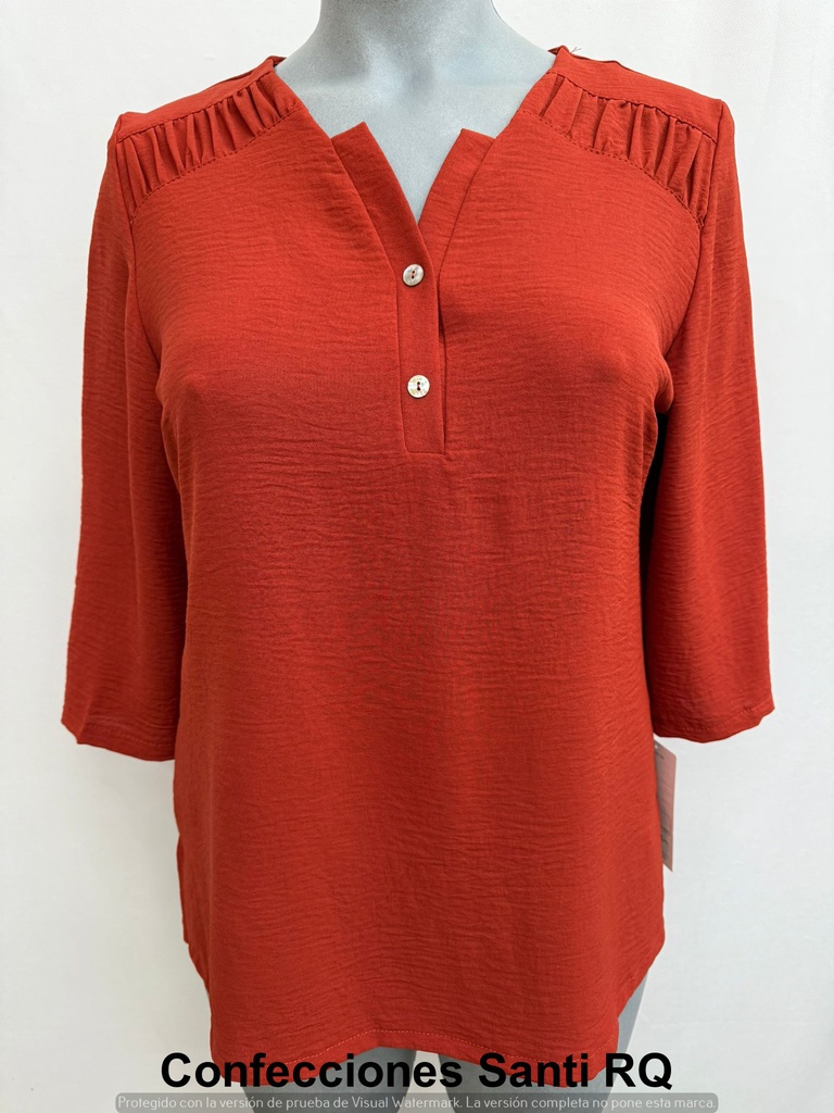 BLUSA CANESU RIZADO