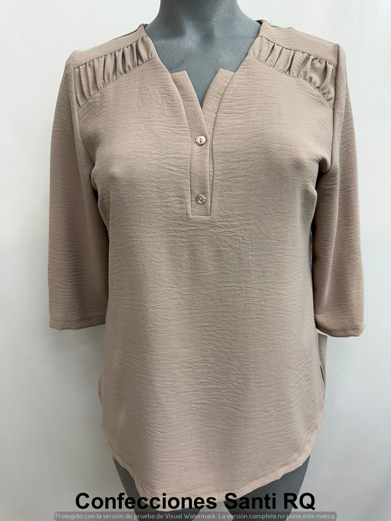 BLUSA CANESU RIZADO