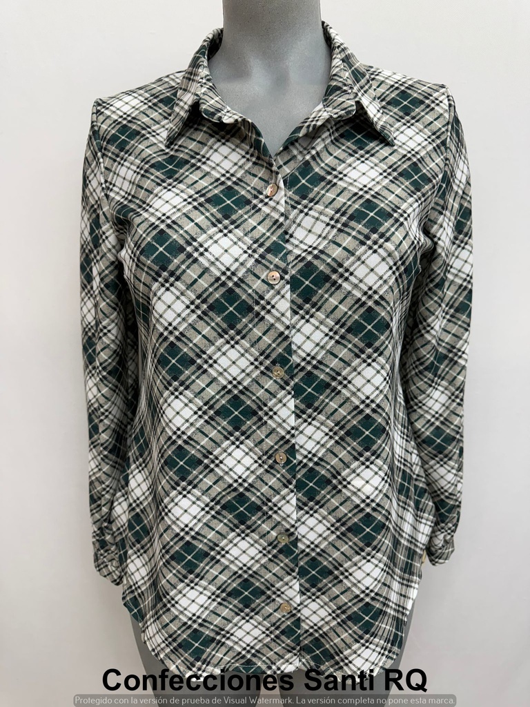 BLUSA CAMISERA CUADROS