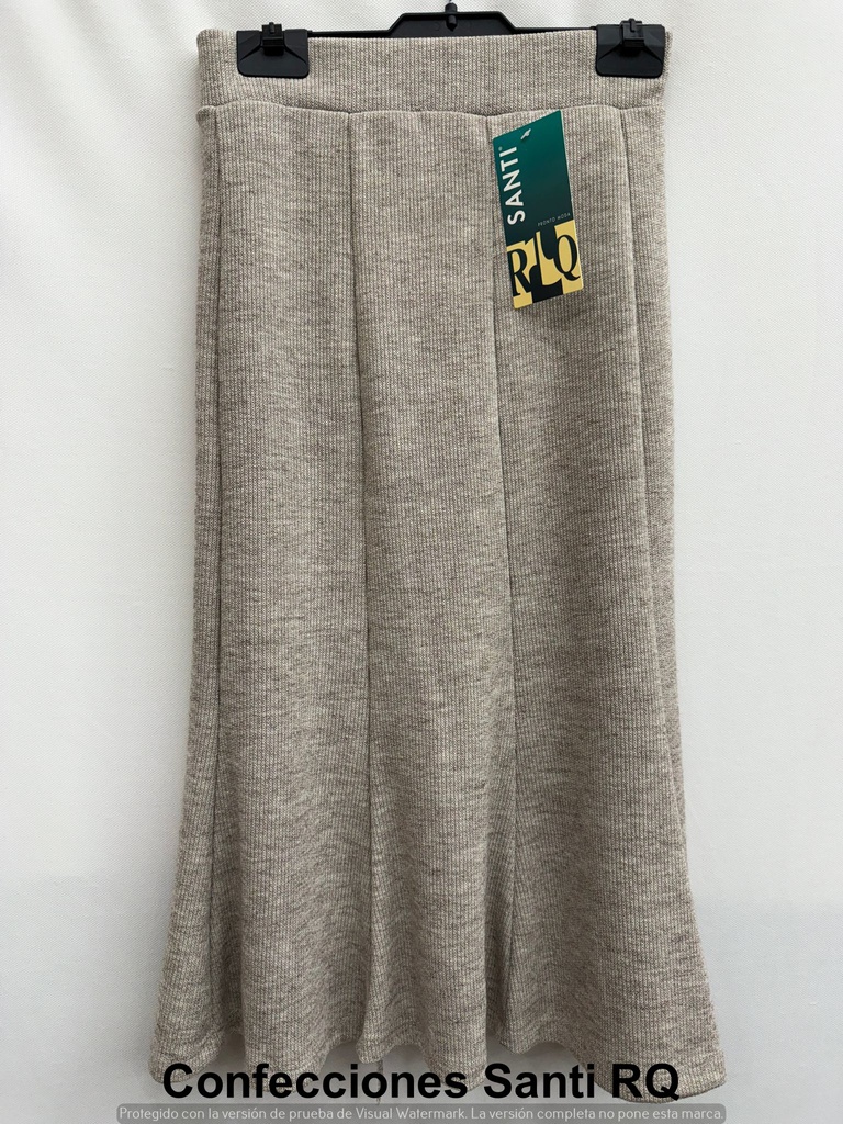 FALDA 10  GODETS CANALE LISO