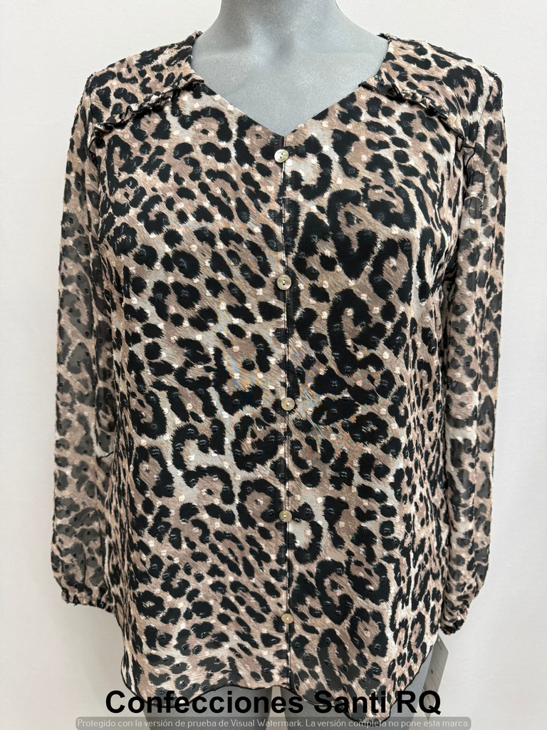 BLUSA PLUMETTI BOTONES CENTRO