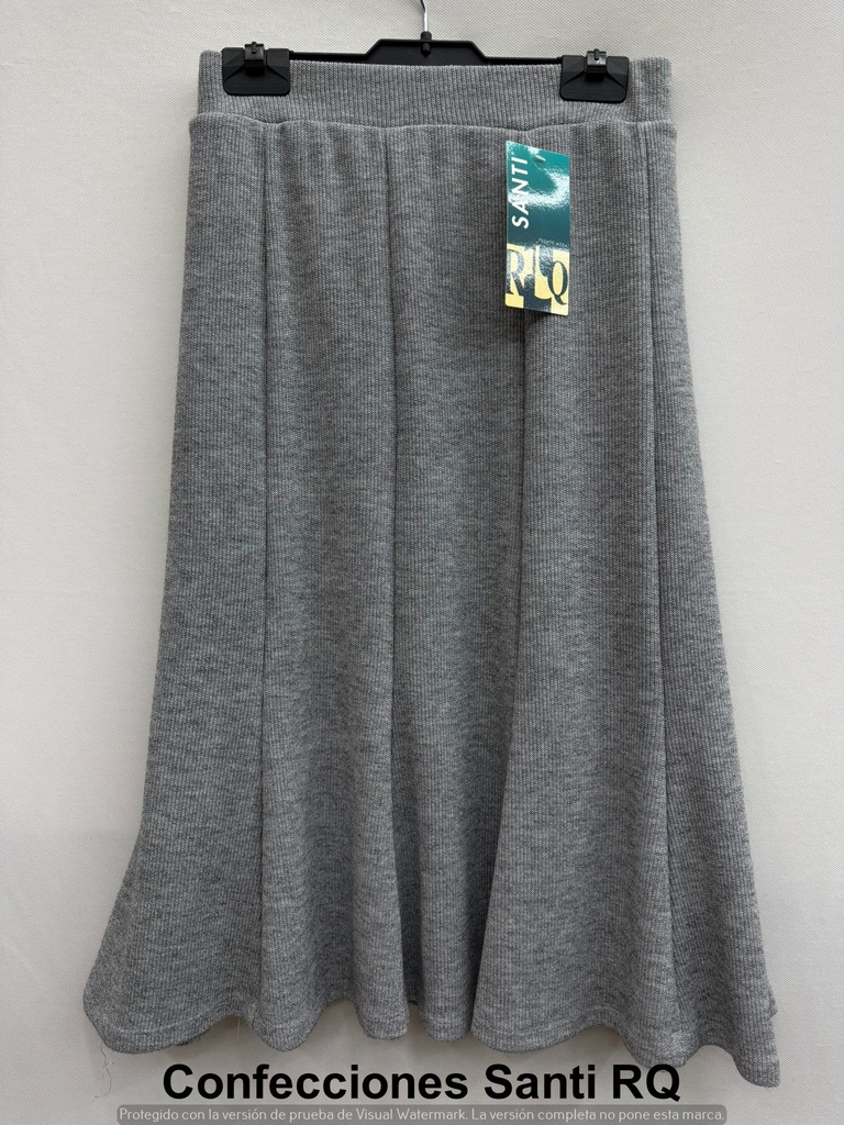 FALDA 10  GODETS CANALE LISO
