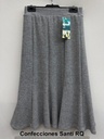 FALDA 10  GODETS CANALE LISO