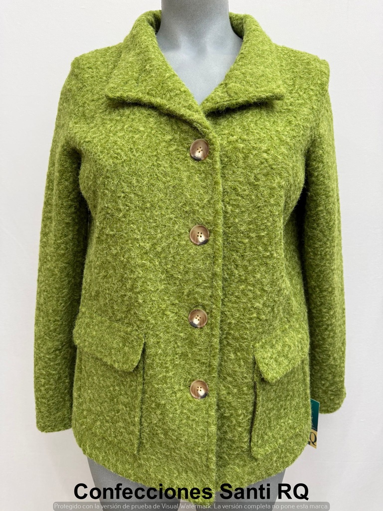 CHAQUETON CORTO LISO