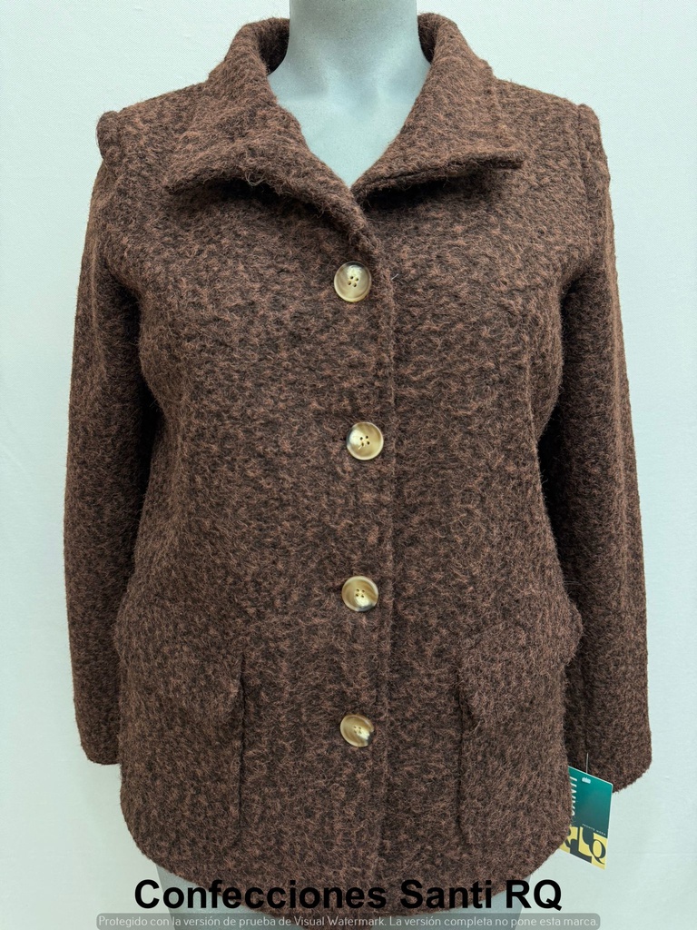 CHAQUETON CORTO LISO