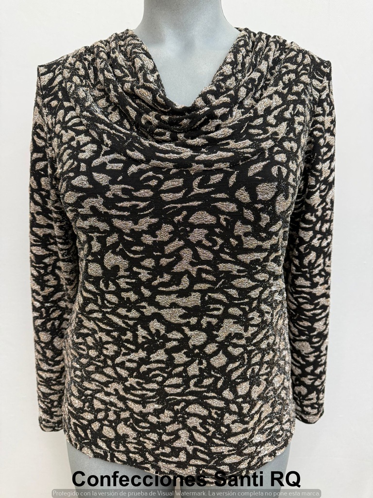 CAMISETA C/DRAPEADO BISU