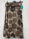 FALDA CAPA CINTURON ESTAMPADA