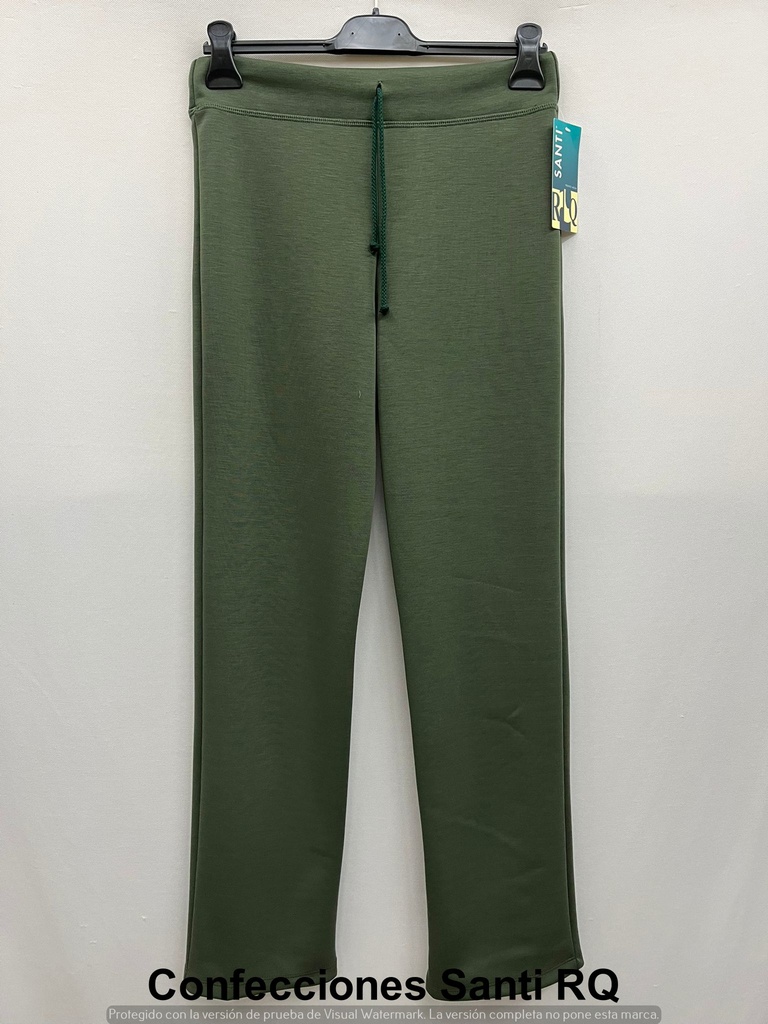 pantalon felpa cordon polino