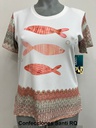 camiseta PECES m/c