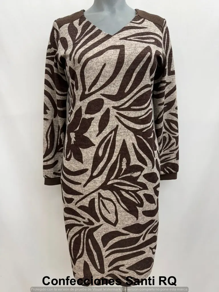 VESTIDO CANESU CANALE ESTAMPADO