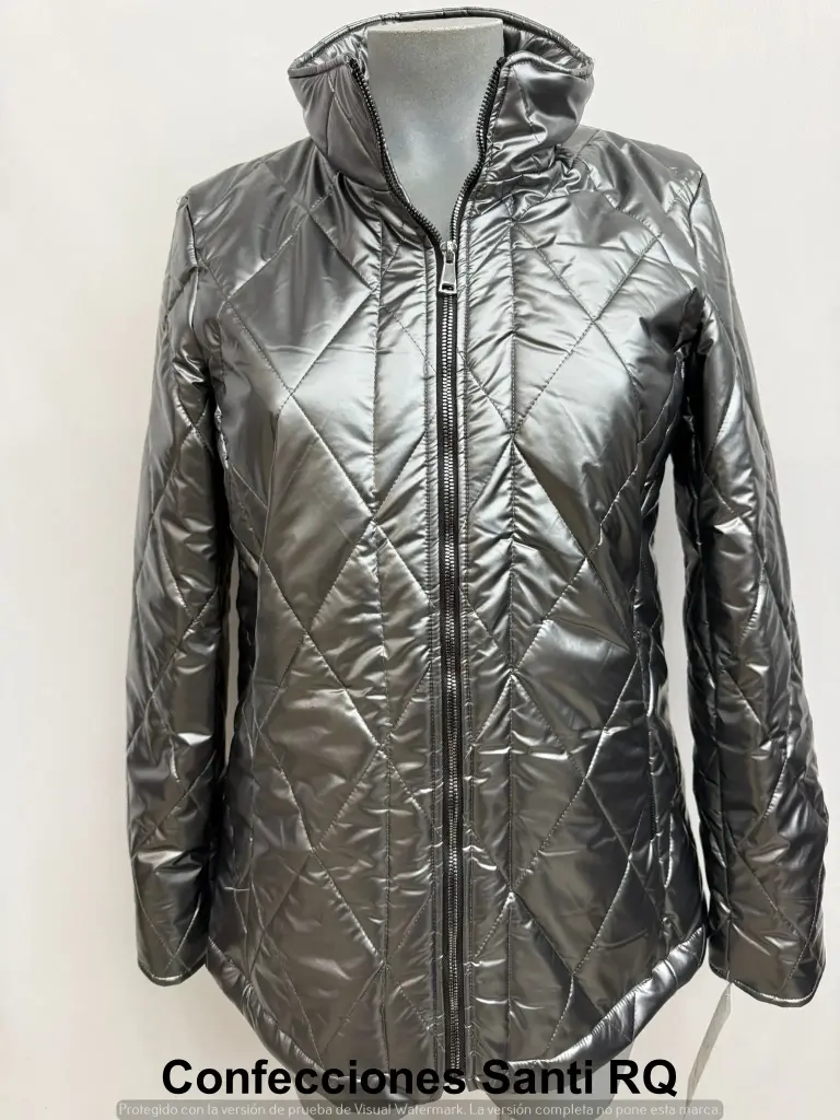 PARKA ACOLCHADA PESPUNTE CREMALLERA