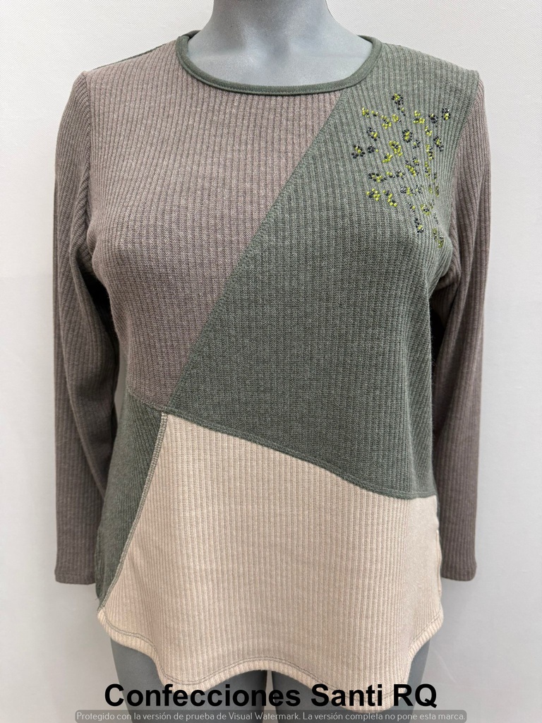 CAMISETA CANALE TRES COLORES