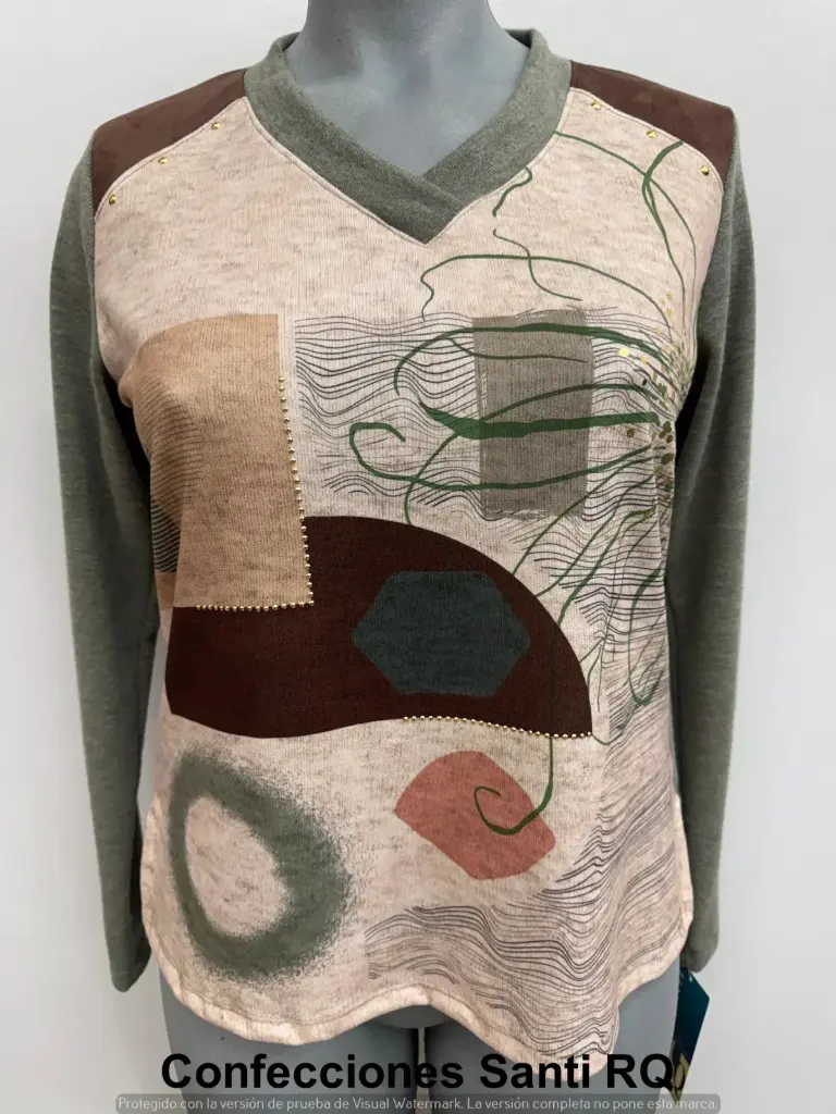 CAMISETA FIGURAS C/PICO