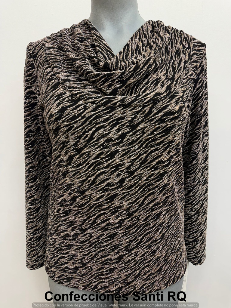 CAMISETA C/DRAPEADO BISU