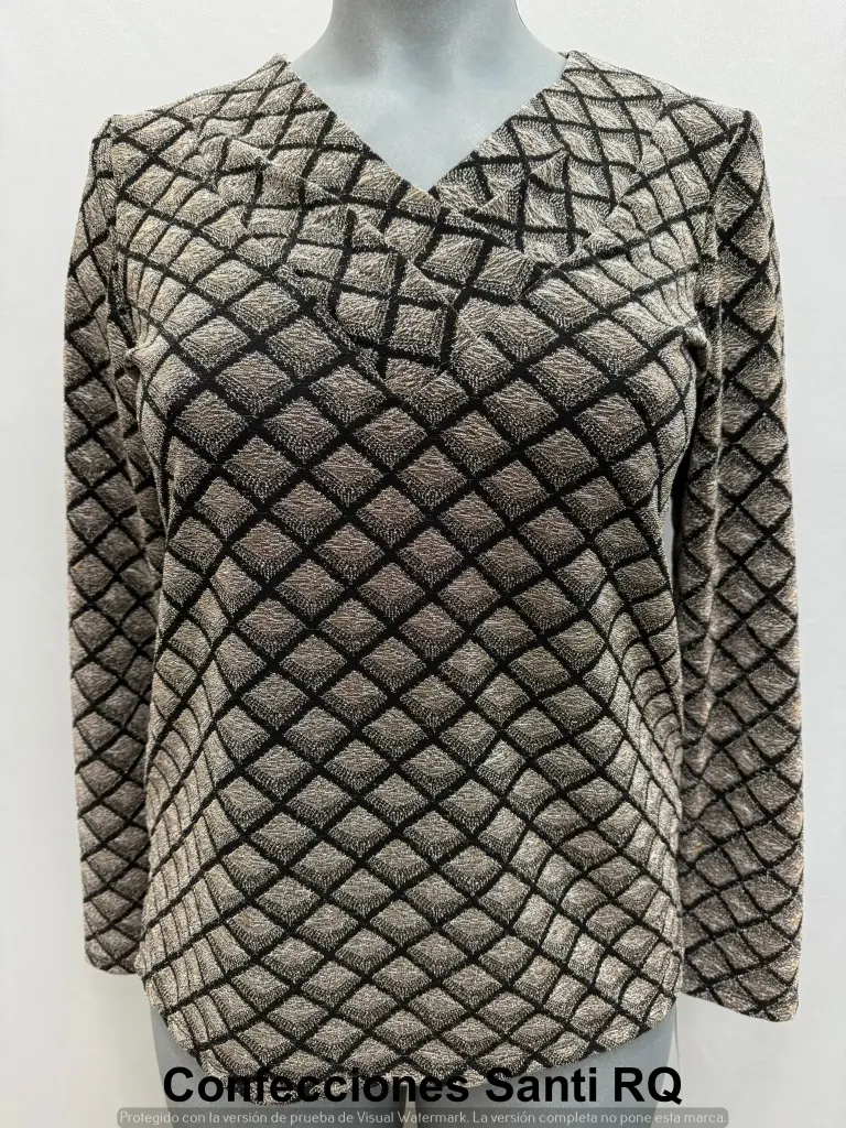 CAMISETA ESCOTE PLIEGUES BISU