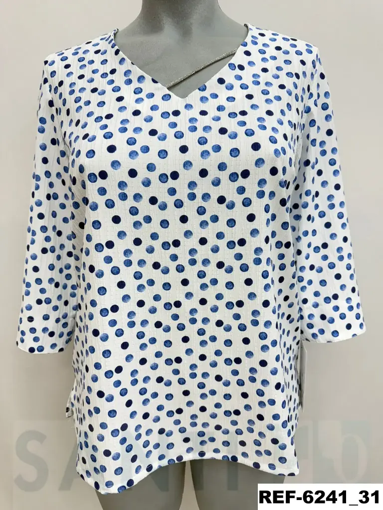 blusa cordon strass