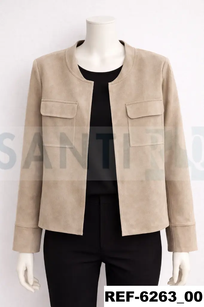 chaqueta antelina BLOOD