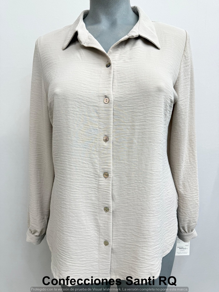 blus camisera lisa