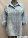 camisa bajo ancho  cuadro