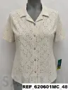 blusa punto calado