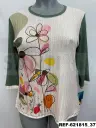 camiseta FLORES ABSTRACTAS