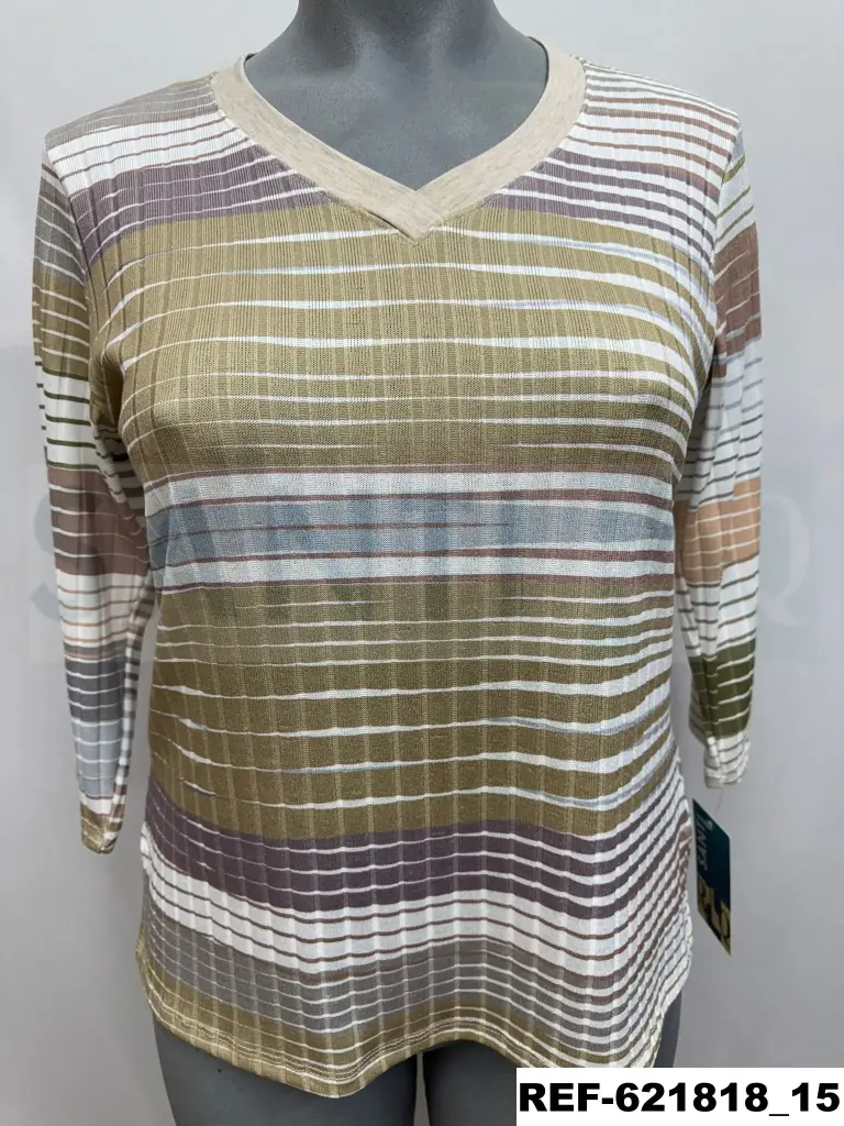 camiseta TRAZOS c/pico