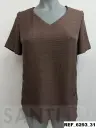 blusa botones lateral
