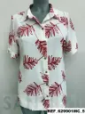 blusa bajo ancho bordada m/c