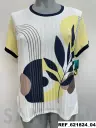camiseta CIRULOS HOJAS