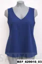 top cadenita escote