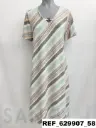 vestido punto octagono escote