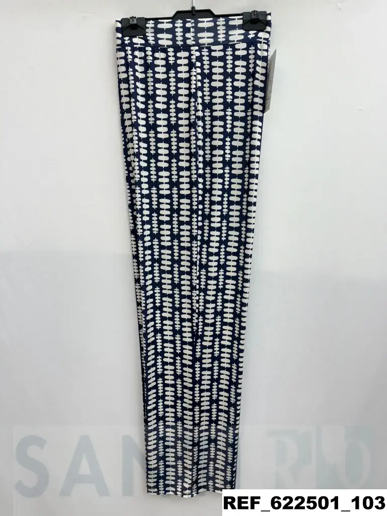 pantalon punto solton estampado