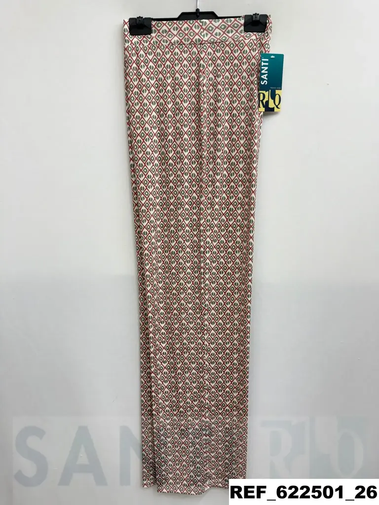 pantalon punto solton estampado