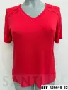 camiseta nervios hombro strass