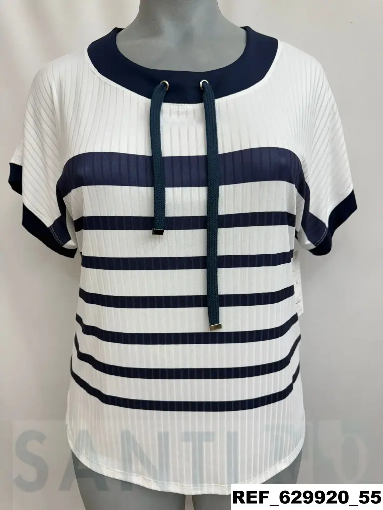 camiseta rayas emplazada