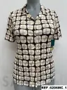 blusa punto estampada M/C