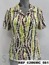 blusa punto estampada M/C