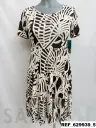vestido tres volantes