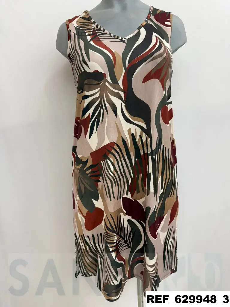 vestido punto corto