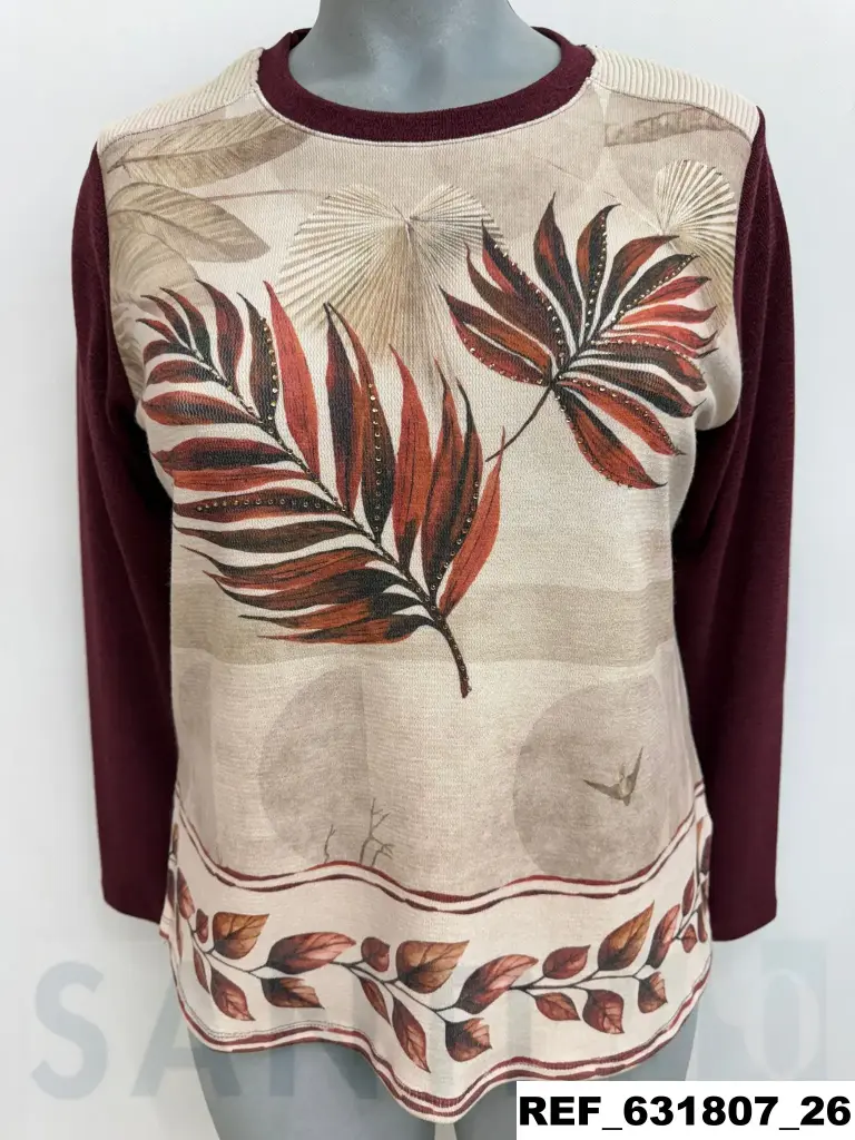 camiseta HOJA PALMERA