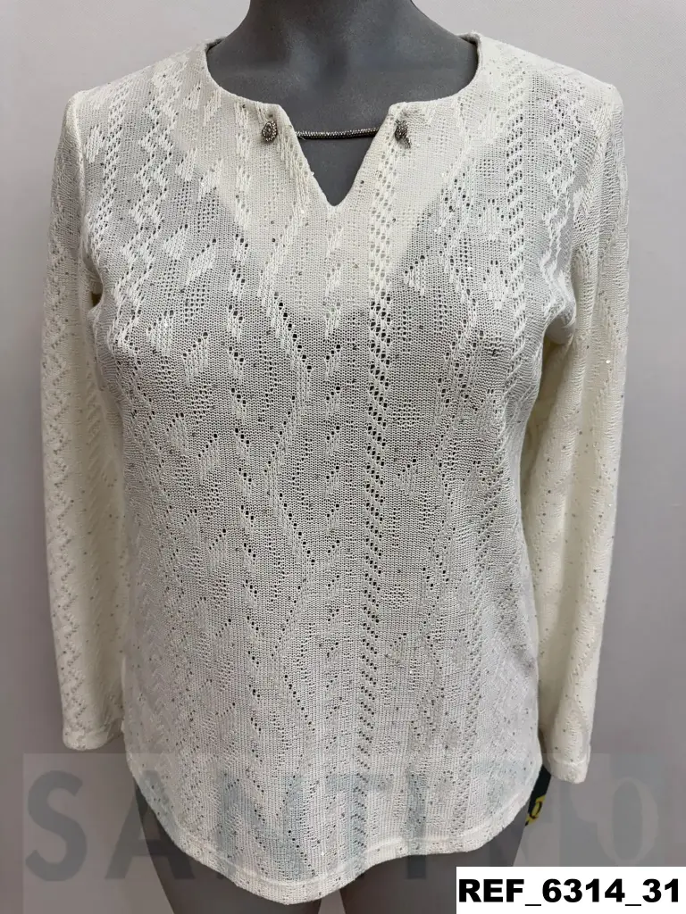 camiseta cordon strass