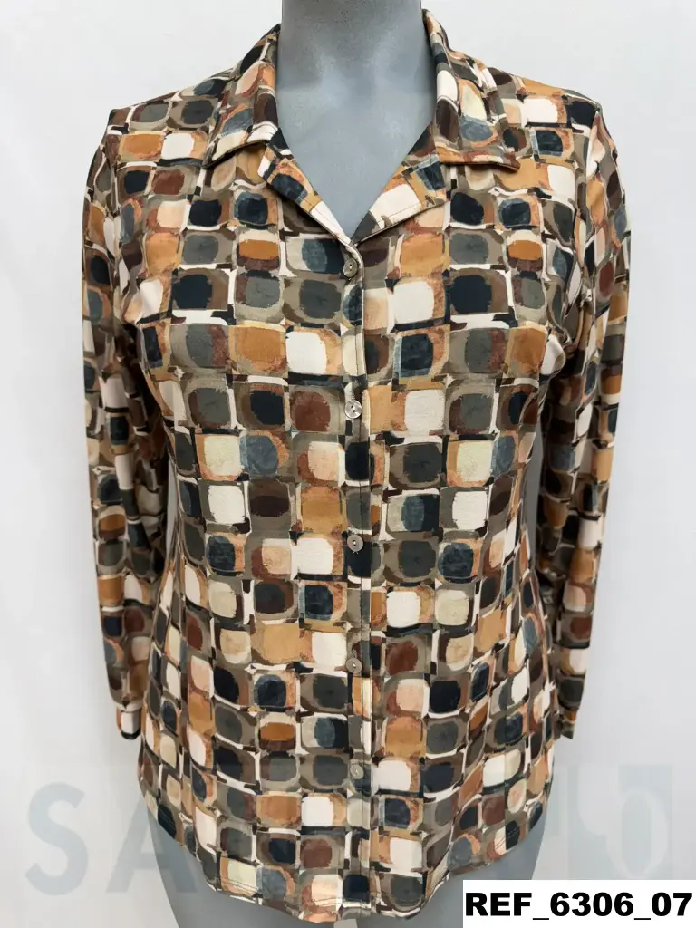 blusa punto estampada 