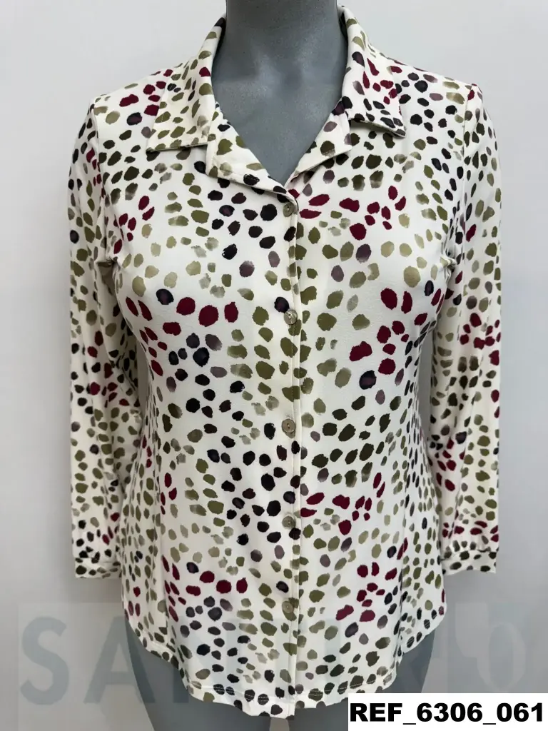 blusa punto estampada 