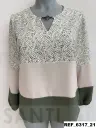blusa cortes tres colores