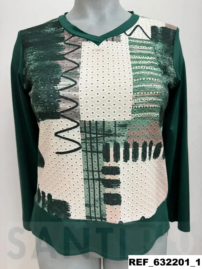 camiseta c/pico LISA