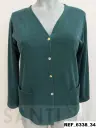 chaqueta punto botones