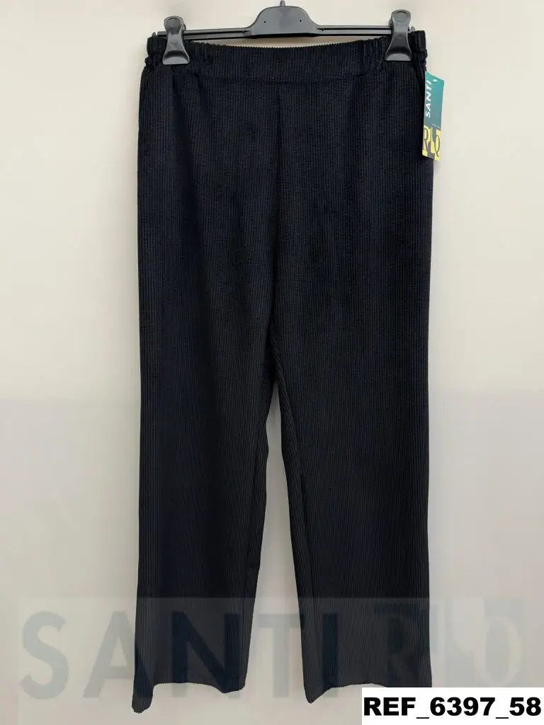pantalon pana pierna recta